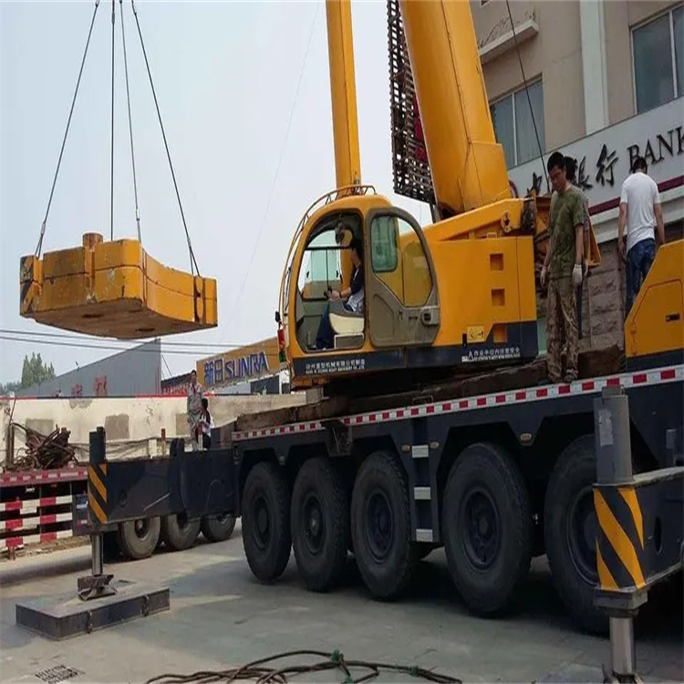 平和县当地吊车出租|机器吊装|75吨|工厂搬迁服务